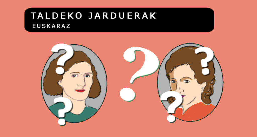 Taldeko jarduerak-euskaraz